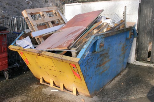 Professional team preparing for house clearance in Great Bookham